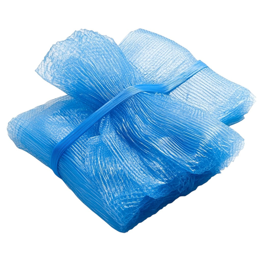 Zwfkg Disposable Shoe Covers - 100 Pack - Heavy-Duty & Non-Slip Plastic Boot Covers for Home, Construction, Medical & Rainy Days
