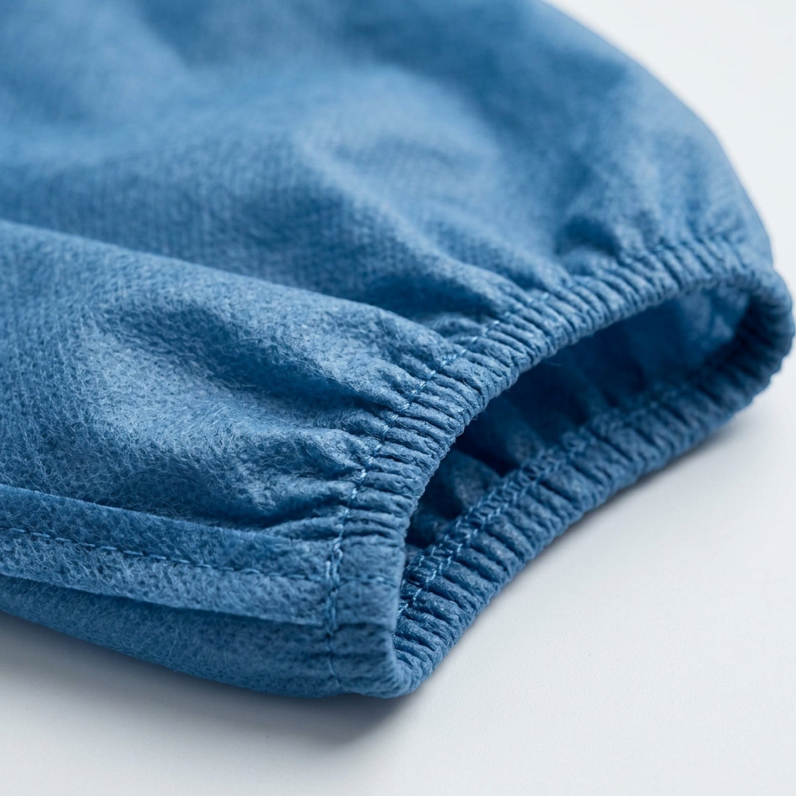 Zwfkg Nonwoven Elastic Shoe Covers Blue 50 Pack - Detail view